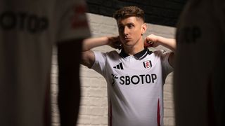 Fulham 2024/25 Adidas home kit