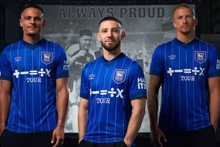 Umbro Ipswich Town 2024/25 home kit