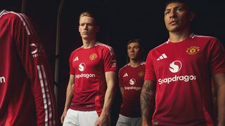 Adidas Manchester United home kit 2024/25